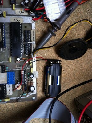 La batterie ... 2 piles 1,5V