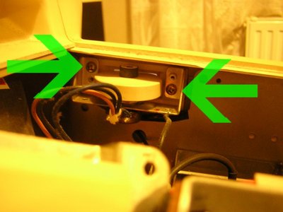 Fixation de la molette de luminosité