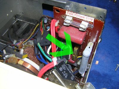 Localisation des condensateurs