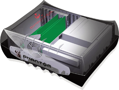 Maquette 3-D de la Phantom.