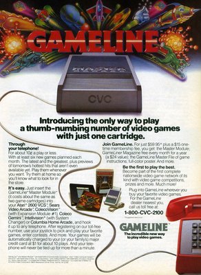 Module CVC "GameLine" pour Atari 2600 (1981)