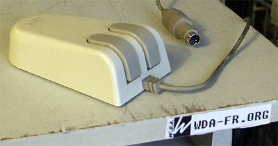 Souris IBM, souvent trouvées prés de Ps/1 et Ps/2 du même constructeur.