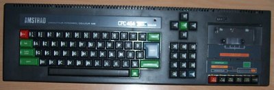 CPC 464 - Pastille F Blanche - Clavier.