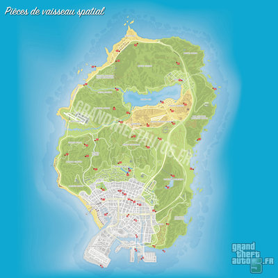 GTA V - Carte UFO.