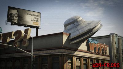 Une décoration ? Sur "Eclipse Boulevard".