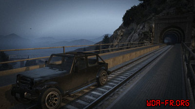 Ne me demandez pas comment j'ai fait pour arriver sur ce pont de "Raton Canyon"... ;)