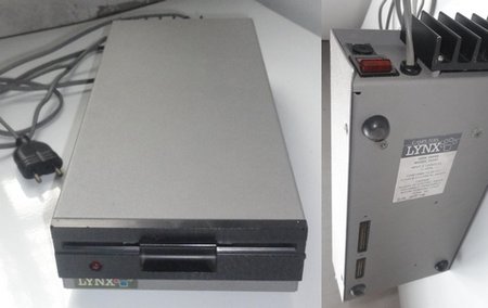 Lecteur de disquettes 5"1/4 pour Lynx.