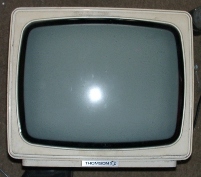 Moniteur CRT Thomson.