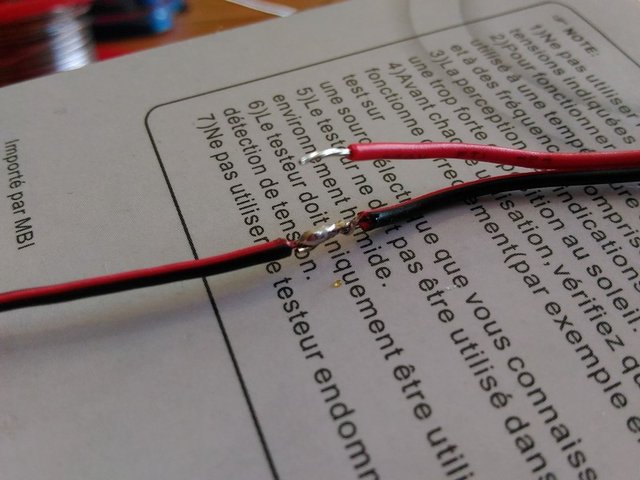 Installation du nouveau support (1/2).