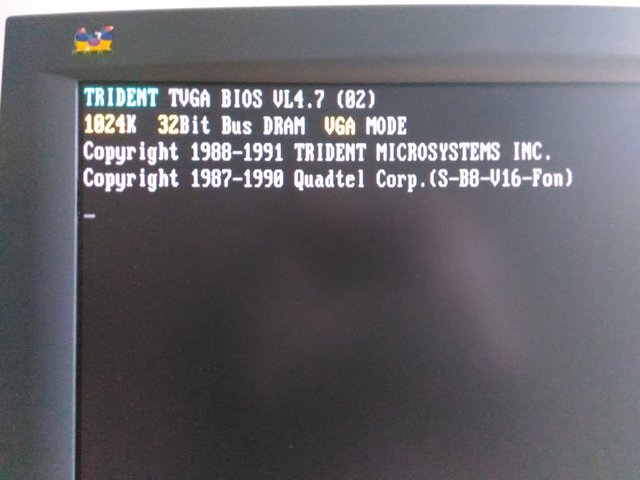 Démarrage minimal (juste avec un écran de branché) 1/2.