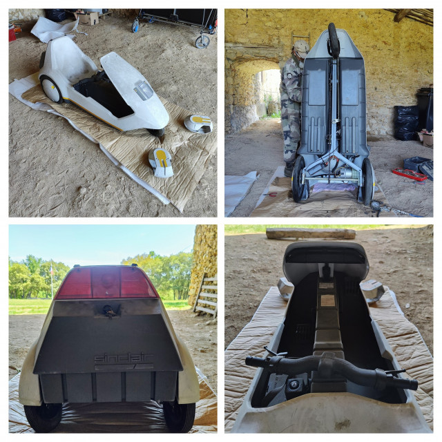 Quelques vues du Sinclair C5.