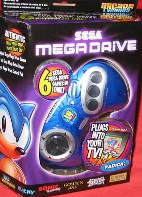 Radica Arcade Legends 6 games Vol. 1 (Model. 74065).