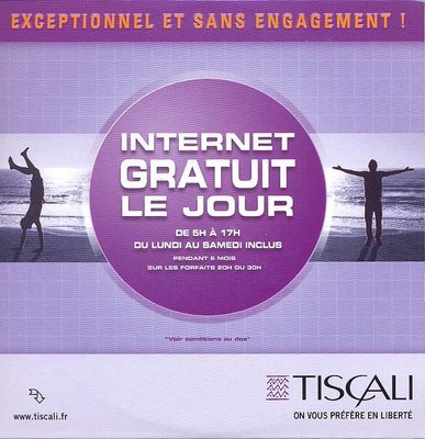 Kit de connexion TISCALI - 2002 (recto)