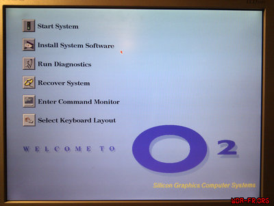 Maintenance d'une station Silicon Graphics 02