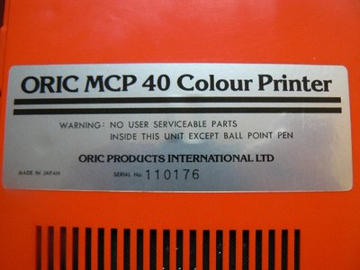 Numéro de série imprimante