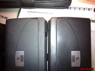 Comparatif rapproché des 2 Psion series 5.