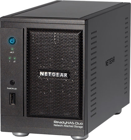 Netgear ReadyNAS Duo - Fermé.