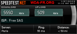 Connexion ADSL2 Free