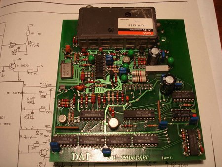 DAI  carte vidéo PAL color card rev6