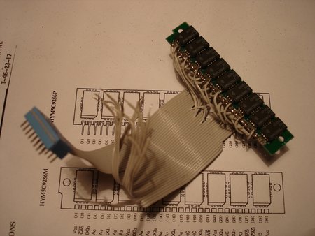 Nouvelle version avec une barrette SIMM 256 K X 9