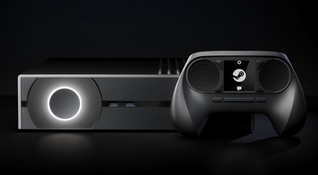 Vue frontale du Prototype 5 de la Steam Machine.