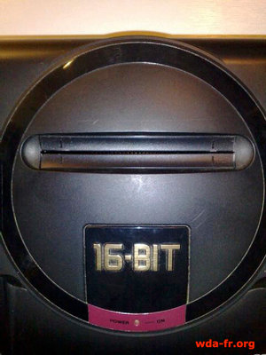 Casing haut de la nouvelle MegaDrive.
