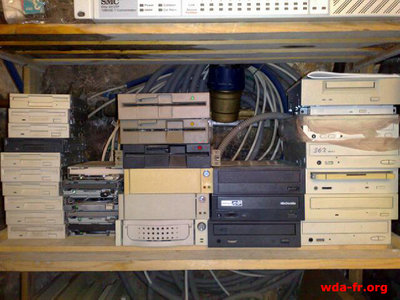 Quelques lecteurs en doublons à la WDA.