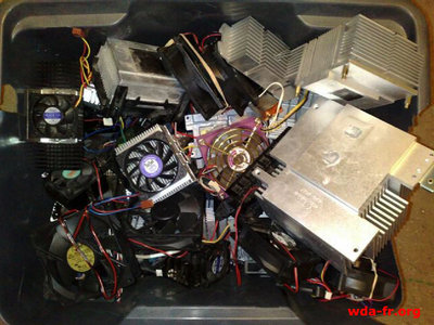 Infime exemple de quelques ventirads dispo. à la WDA.