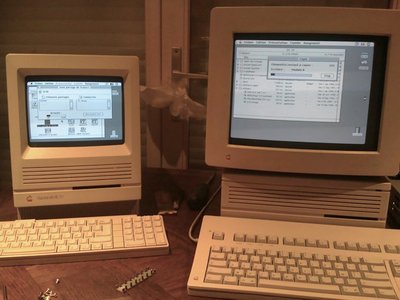 Mac SE/30 et MAc IIcx qui se causent...